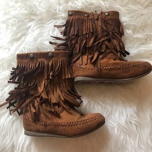 Sonoma fringe boots CUTE FOR FALL 🍂🍁